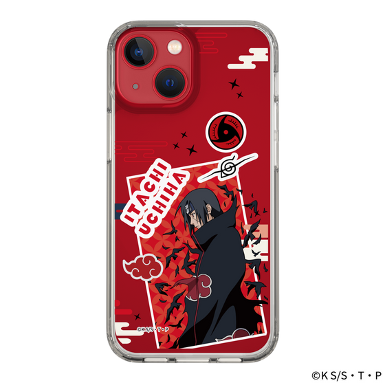 スリムプロテクションケース［ NARUTO -ナルト- 疾風伝 - ステッカー - うちはイタチ ］