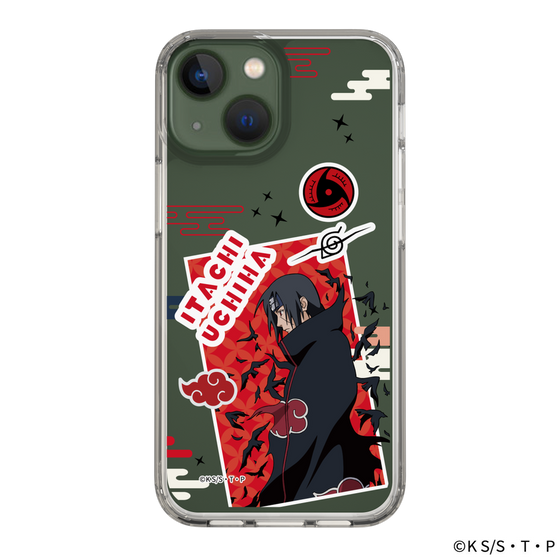 スリムプロテクションケース［ NARUTO -ナルト- 疾風伝 - ステッカー - うちはイタチ ］