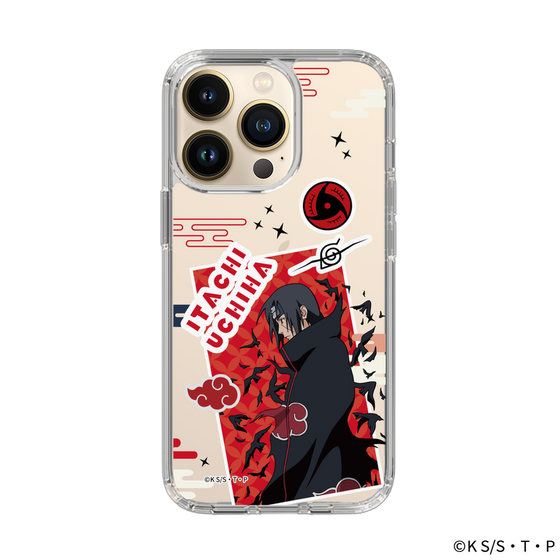 スリムプロテクションケース［ NARUTO-ナルト- 疾風伝 - ステッカー - うちはイタチ ］