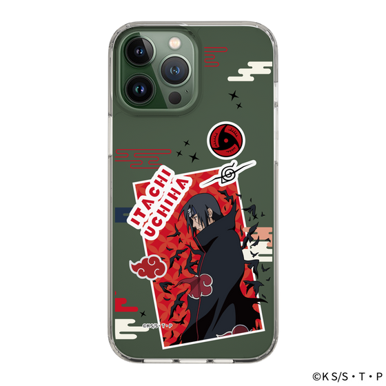 スリムプロテクションケース［ NARUTO-ナルト- 疾風伝 - ステッカー - うちはイタチ ］