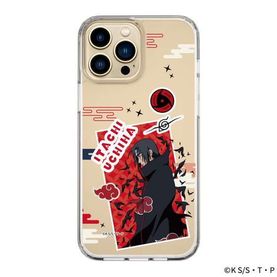 スリムプロテクションケース［ NARUTO -ナルト- 疾風伝 - ステッカー - うちはイタチ ］