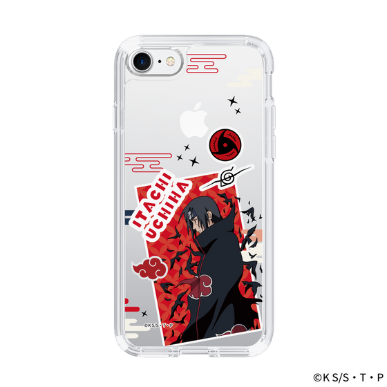 スリムプロテクションケース［ NARUTO-ナルト- 疾風伝 - ステッカー - うちはイタチ ］