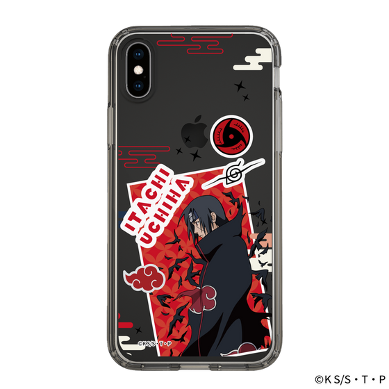 スリムプロテクションケース［ NARUTO-ナルト- 疾風伝 - ステッカー - うちはイタチ ］