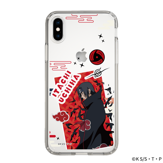 スリムプロテクションケース［ NARUTO -ナルト- 疾風伝 - ステッカー - うちはイタチ ］