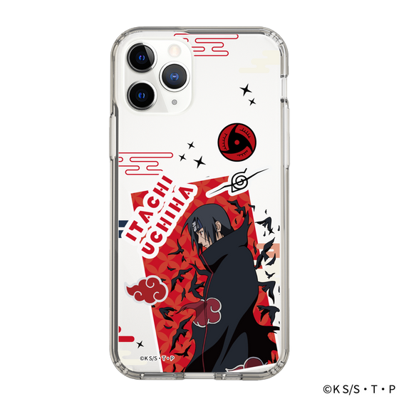 スリムプロテクションケース［ NARUTO-ナルト- 疾風伝 - ステッカー - うちはイタチ ］