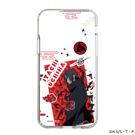 スリムプロテクションケース［ NARUTO -ナルト- 疾風伝 - ステッカー - うちはイタチ ］