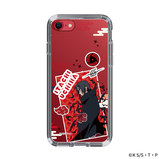 スリムプロテクションケース［ NARUTO -ナルト- 疾風伝 - ステッカー - うちはイタチ ］