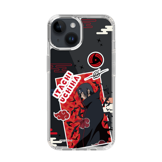 スリムプロテクションケース［ NARUTO -ナルト- 疾風伝 - ステッカー - うちはイタチ ］