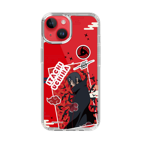 スリムプロテクションケース［ NARUTO -ナルト- 疾風伝 - ステッカー - うちはイタチ ］