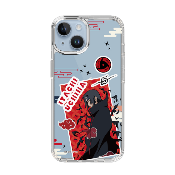 スリムプロテクションケース［ NARUTO -ナルト- 疾風伝 - ステッカー - うちはイタチ ］