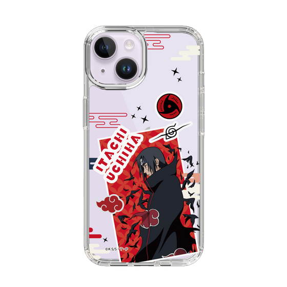 スリムプロテクションケース［ NARUTO -ナルト- 疾風伝 - ステッカー - うちはイタチ ］