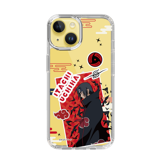 スリムプロテクションケース［ NARUTO -ナルト- 疾風伝 - ステッカー - うちはイタチ ］