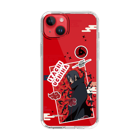 スリムプロテクションケース［ NARUTO -ナルト- 疾風伝 - ステッカー - うちはイタチ ］