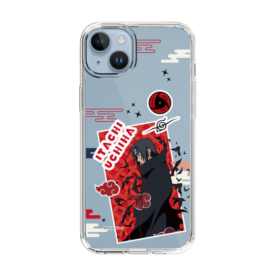 スリムプロテクションケース［ NARUTO -ナルト- 疾風伝 - ステッカー - うちはイタチ ］