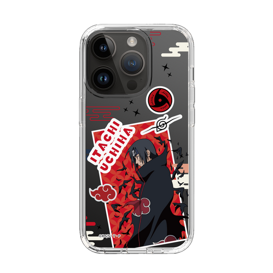 スリムプロテクションケース［ NARUTO -ナルト- 疾風伝 - ステッカー - うちはイタチ ］