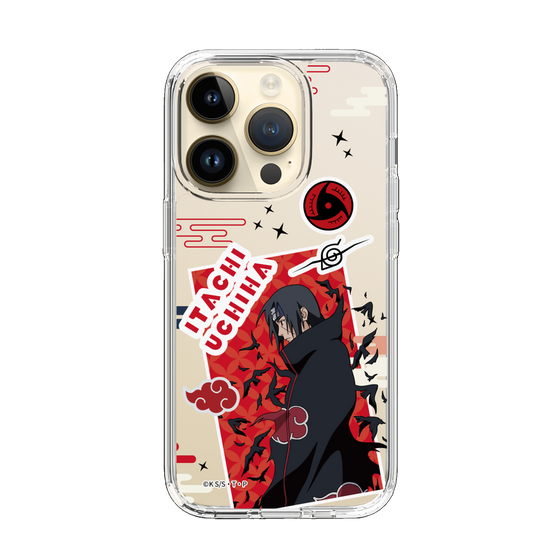 スリムプロテクションケース［ NARUTO -ナルト- 疾風伝 - ステッカー - うちはイタチ ］