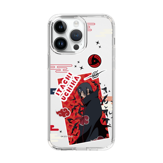 スリムプロテクションケース［ NARUTO -ナルト- 疾風伝 - ステッカー - うちはイタチ ］