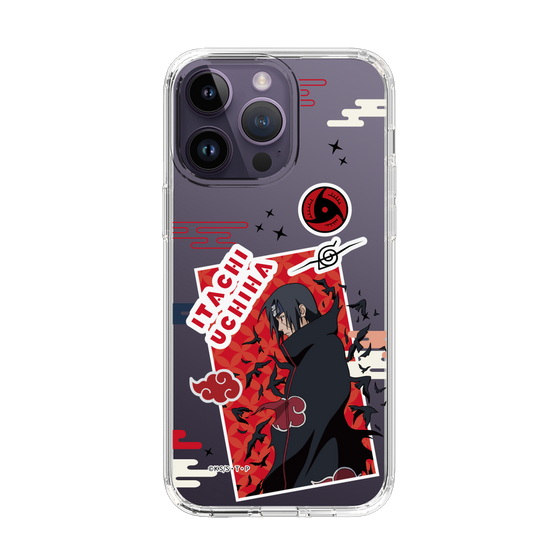 スリムプロテクションケース［ NARUTO -ナルト- 疾風伝 - ステッカー - うちはイタチ ］