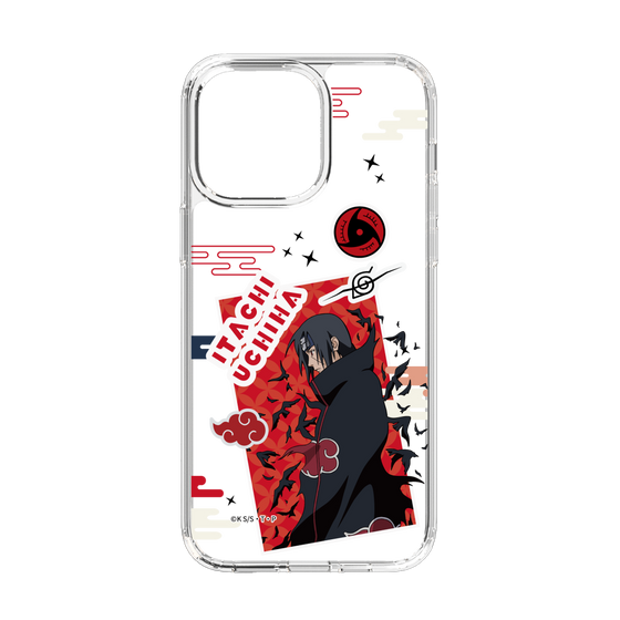 スリムプロテクションケース［ NARUTO -ナルト- 疾風伝 - ステッカー - うちはイタチ ］