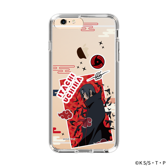 スリムプロテクションケース［ NARUTO -ナルト- 疾風伝 - ステッカー - うちはイタチ ］