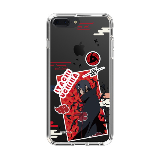 スリムプロテクションケース［ NARUTO -ナルト- 疾風伝 - ステッカー - うちはイタチ ］