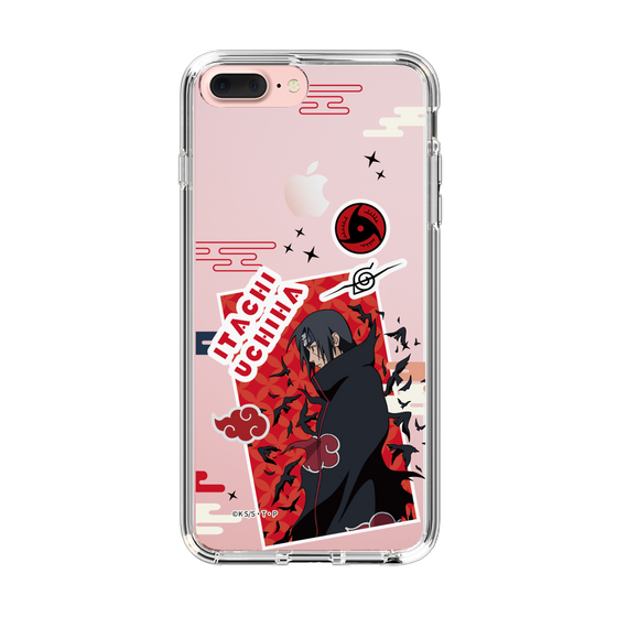 スリムプロテクションケース［ NARUTO -ナルト- 疾風伝 - ステッカー - うちはイタチ ］