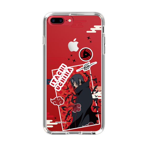 スリムプロテクションケース［ NARUTO -ナルト- 疾風伝 - ステッカー - うちはイタチ ］