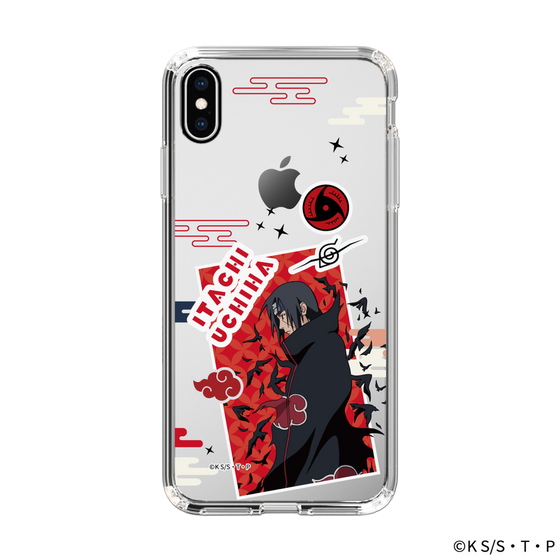 スリムプロテクションケース［ NARUTO-ナルト- 疾風伝 - ステッカー - うちはイタチ ］