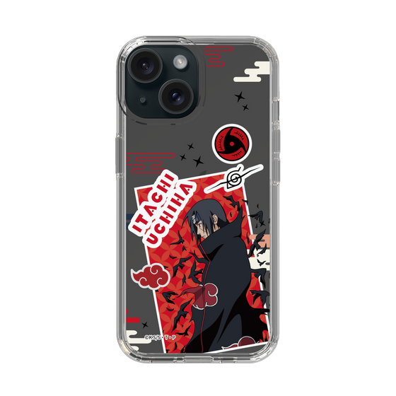 スリムプロテクションケース［ NARUTO -ナルト- 疾風伝 - ステッカー - うちはイタチ ］