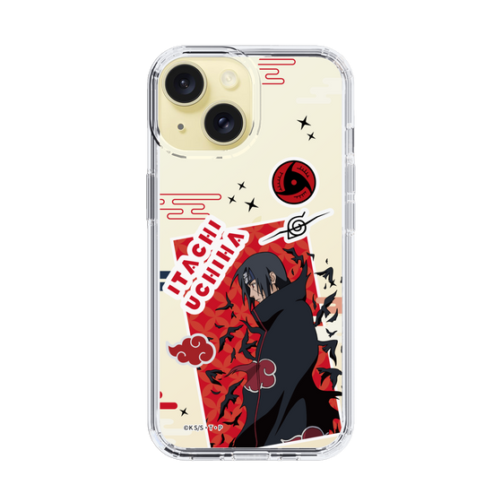 スリムプロテクションケース［ NARUTO -ナルト- 疾風伝 - ステッカー - うちはイタチ ］