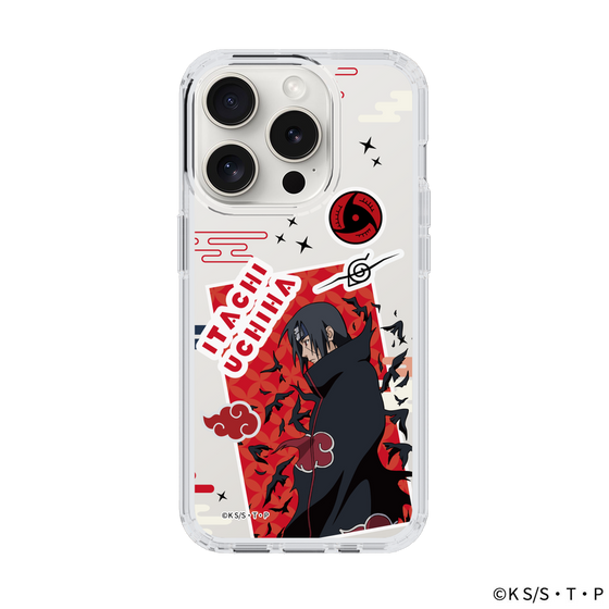 スリムプロテクションケース［ NARUTO-ナルト- 疾風伝 - ステッカー - うちはイタチ ］