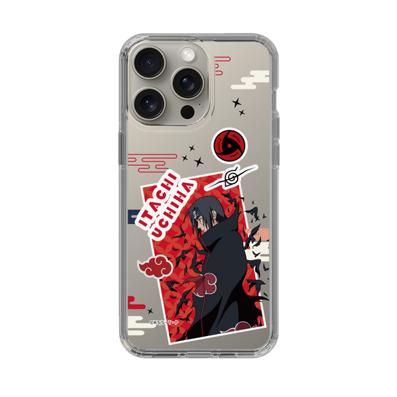 スリムプロテクションケース［ NARUTO -ナルト- 疾風伝 - ステッカー - うちはイタチ ］