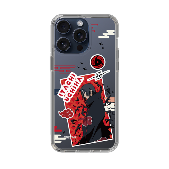 スリムプロテクションケース［ NARUTO -ナルト- 疾風伝 - ステッカー - うちはイタチ ］