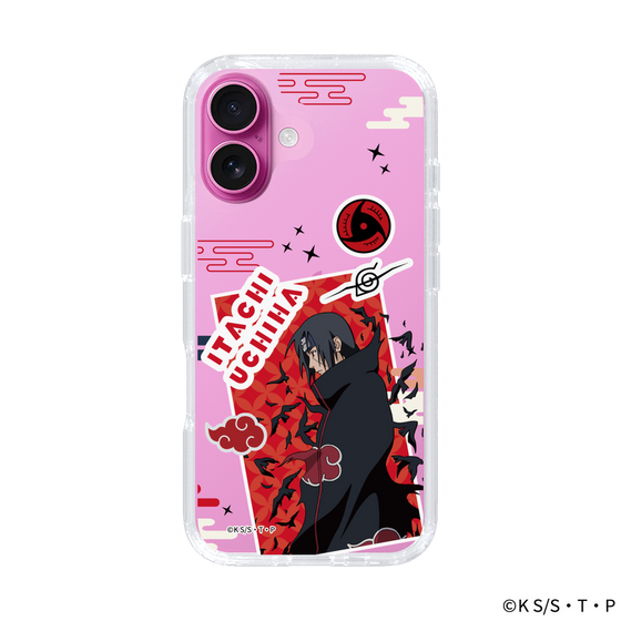 スリムプロテクションケース［ NARUTO -ナルト- 疾風伝 - ステッカー - うちはイタチ ］