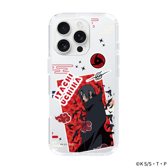 スリムプロテクションケース［ NARUTO-ナルト- 疾風伝 - ステッカー - うちはイタチ ］