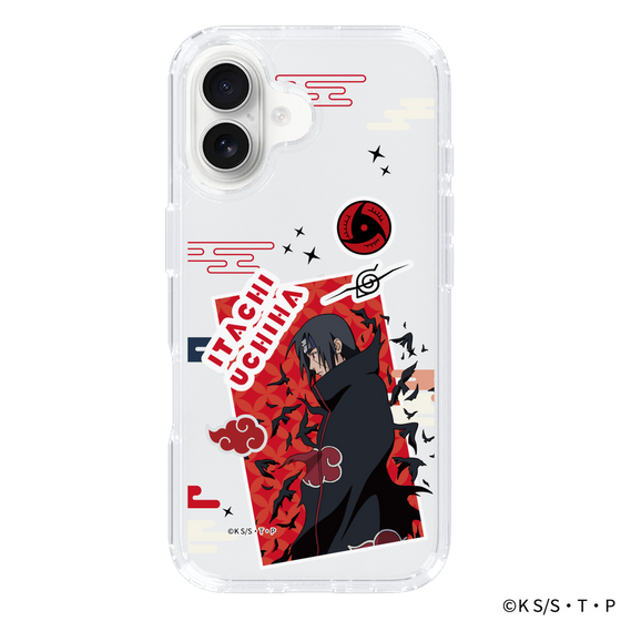 スリムプロテクションケース［ NARUTO-ナルト- 疾風伝 - ステッカー - うちはイタチ ］