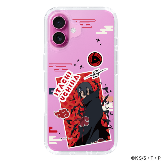 スリムプロテクションケース［ NARUTO -ナルト- 疾風伝 - ステッカー - うちはイタチ ］