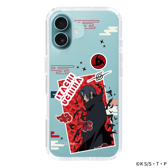 スリムプロテクションケース［ NARUTO -ナルト- 疾風伝 - ステッカー - うちはイタチ ］