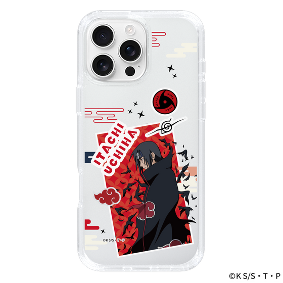 スリムプロテクションケース［ NARUTO-ナルト- 疾風伝 - ステッカー - うちはイタチ ］