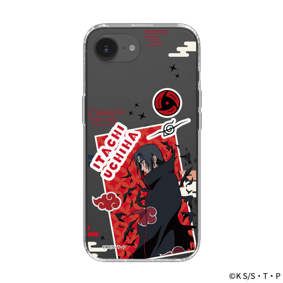 スリムプロテクションケース［ NARUTO -ナルト- 疾風伝 - ステッカー - うちはイタチ ］