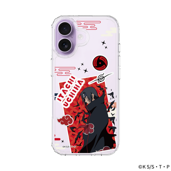 スリムプロテクションケース［ NARUTO -ナルト- 疾風伝 - ステッカー - うちはイタチ ］