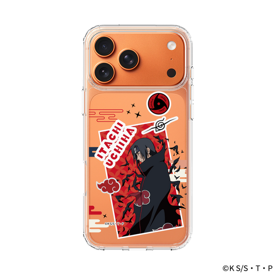 スリムプロテクションケース［ NARUTO -ナルト- 疾風伝 - ステッカー - うちはイタチ ］