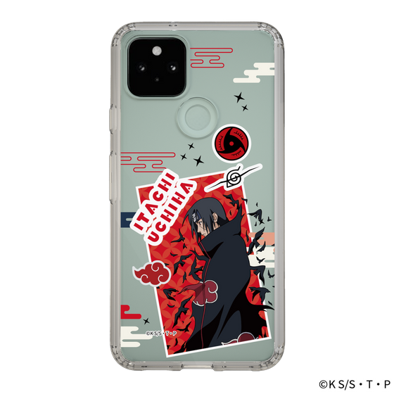 スリムプロテクションケース［ NARUTO-ナルト- 疾風伝 - ステッカー - うちはイタチ ］