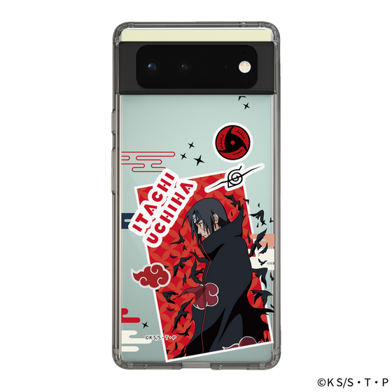 スリムプロテクションケース［ NARUTO-ナルト- 疾風伝 - ステッカー - うちはイタチ ］