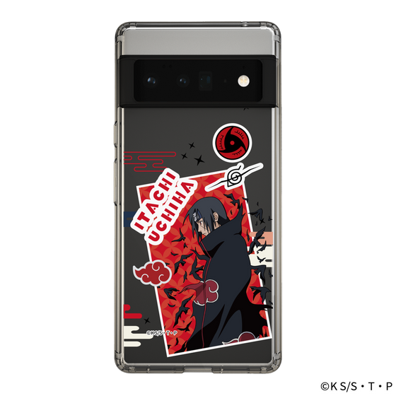 スリムプロテクションケース［ NARUTO-ナルト- 疾風伝 - ステッカー - うちはイタチ ］