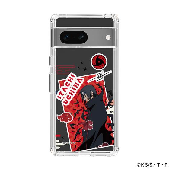 スリムプロテクションケース［ NARUTO -ナルト- 疾風伝 - ステッカー - うちはイタチ ］