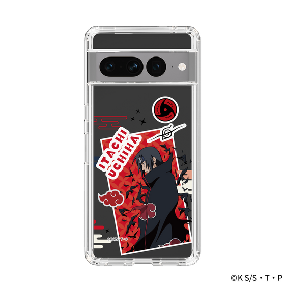 スリムプロテクションケース［ NARUTO -ナルト- 疾風伝 - ステッカー - うちはイタチ ］