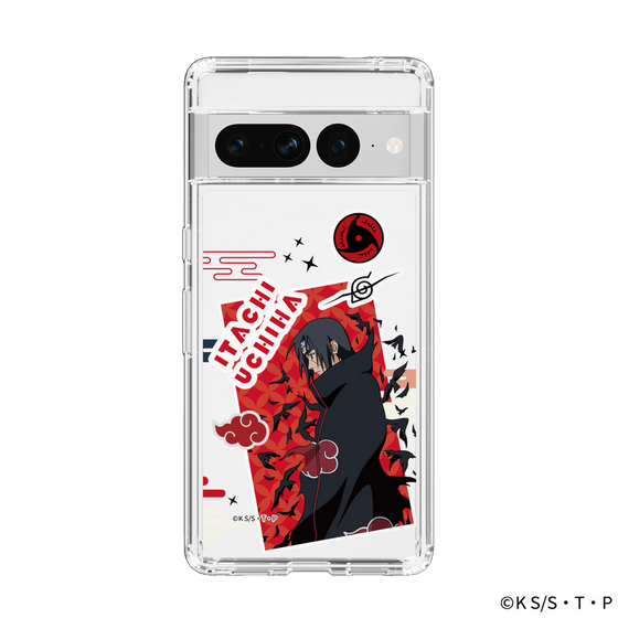 スリムプロテクションケース［ NARUTO -ナルト- 疾風伝 - ステッカー - うちはイタチ ］