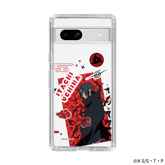 スリムプロテクションケース［ NARUTO-ナルト- 疾風伝 - ステッカー - うちはイタチ ］