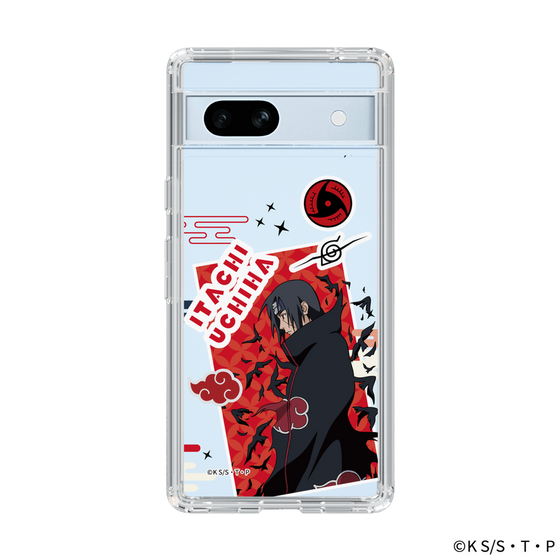 スリムプロテクションケース［ NARUTO -ナルト- 疾風伝 - ステッカー - うちはイタチ ］